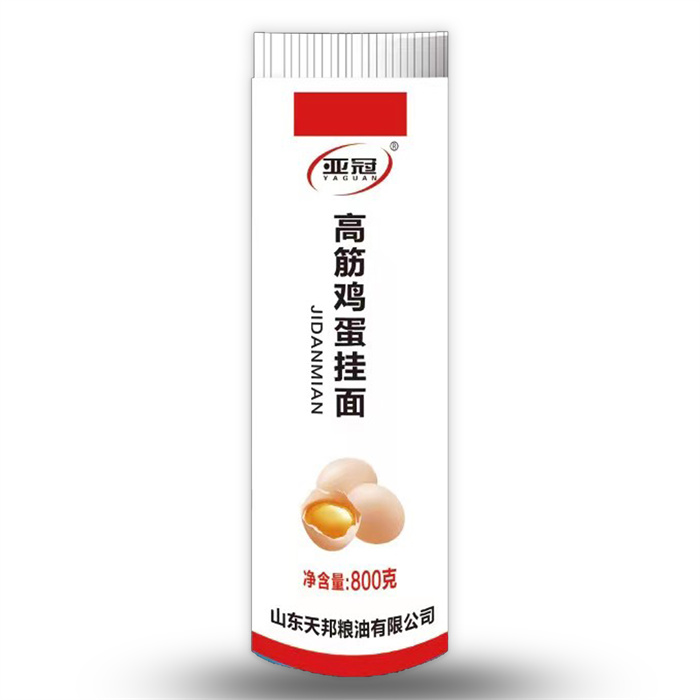 高筋鸡蛋挂面800克